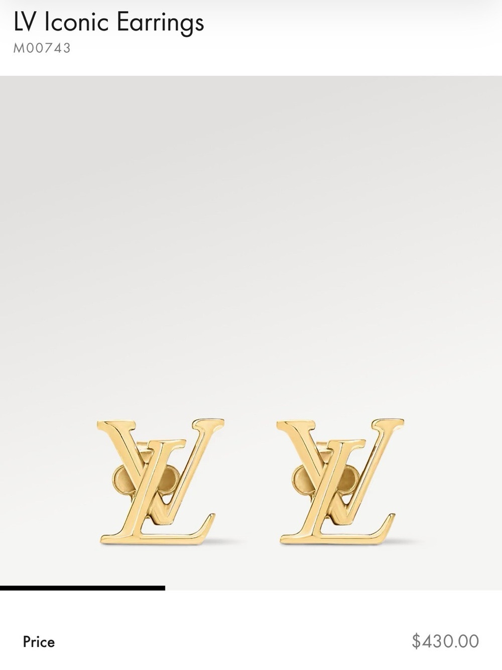 Louis Vuitton LV Earrings - Picture 5 of 7